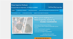 Desktop Screenshot of homeinspectorprofessor.com